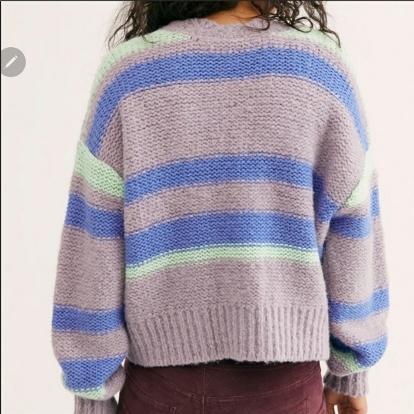 Free People Fine Time Cardigan - L - Picture 3 of 16